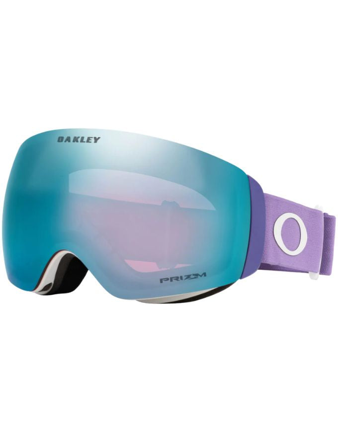 Oakley Flight Deck M Snow Goggles | Lilac - Prizm Sapphire