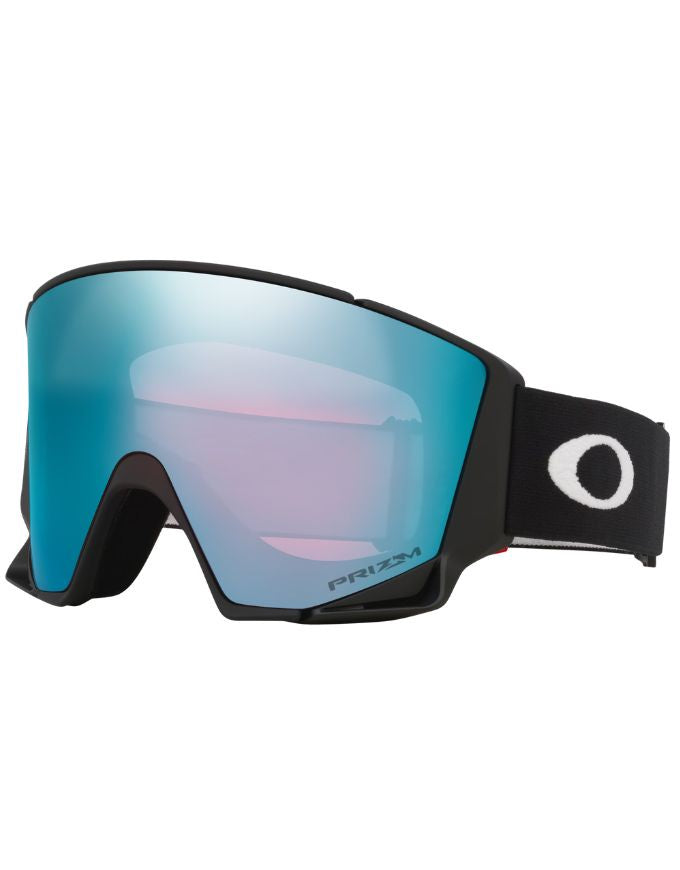 Oakley Flow Scape L Snow Goggles Matte Black | Prizm Sapphire & Iced Iridium