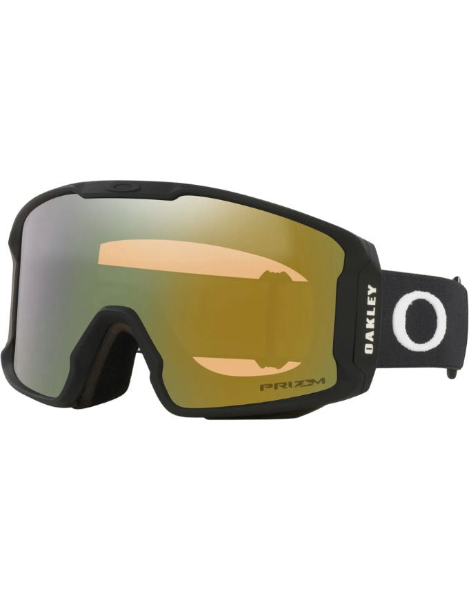 Oakley Line Miner L Snow Goggles | Matte Black - Prizm Sage Gold