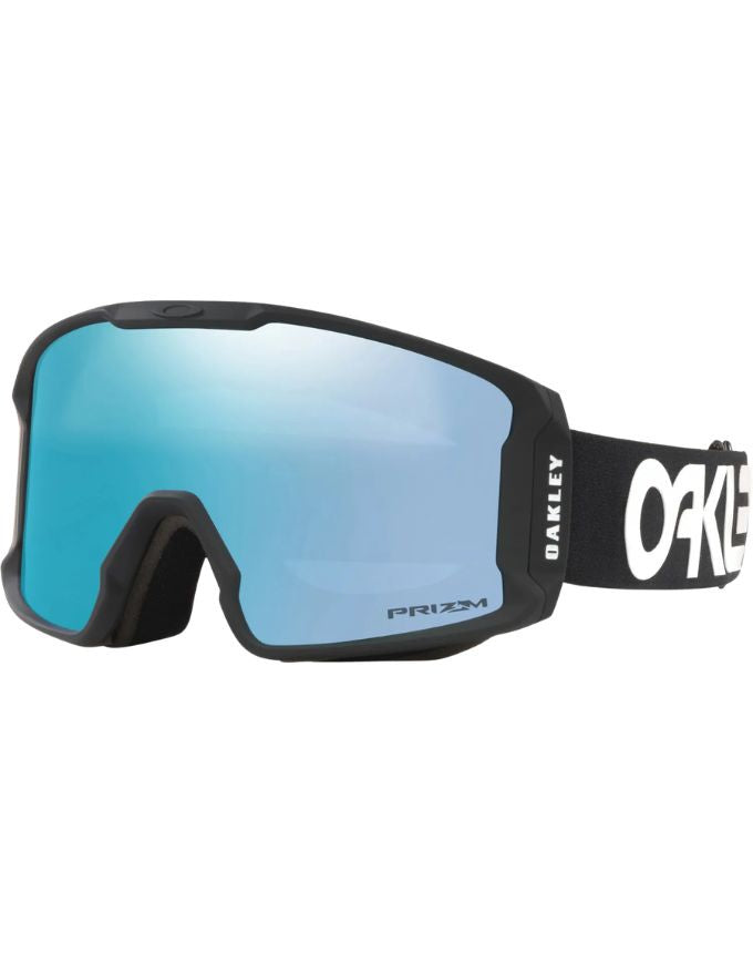 Oakley Line Miner M Snow Goggles | Factory Pilot Black - Prizm Sapphire
