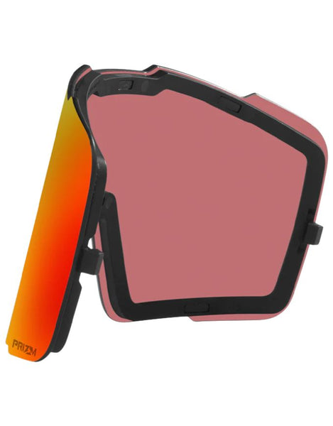 Oakley Line Miner Pro L Asia Fit Snow Goggles | Matte Black -  Prizm Sapphire & Torch Iridium
