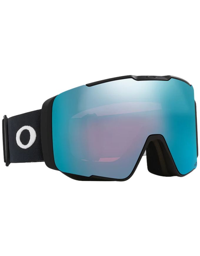 Oakley Line Miner Pro L Asia Fit Snow Goggles | Matte Black -  Prizm Sapphire & Torch Iridium