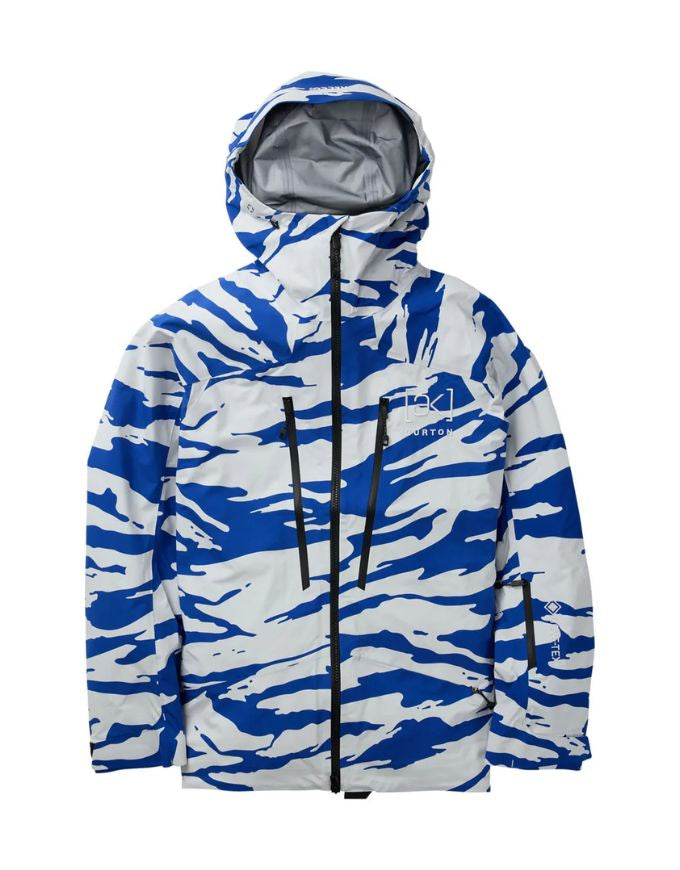 Burton Women's [ak] Tuvak GORE-TEX  C-Knit 3L Jacket 2025 | Oversized Zebra/ Jake Blue