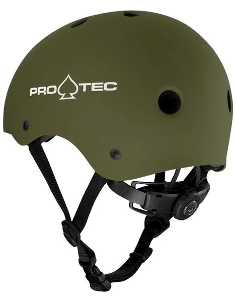Protec JR Classic Certified Helmet | Matte Green