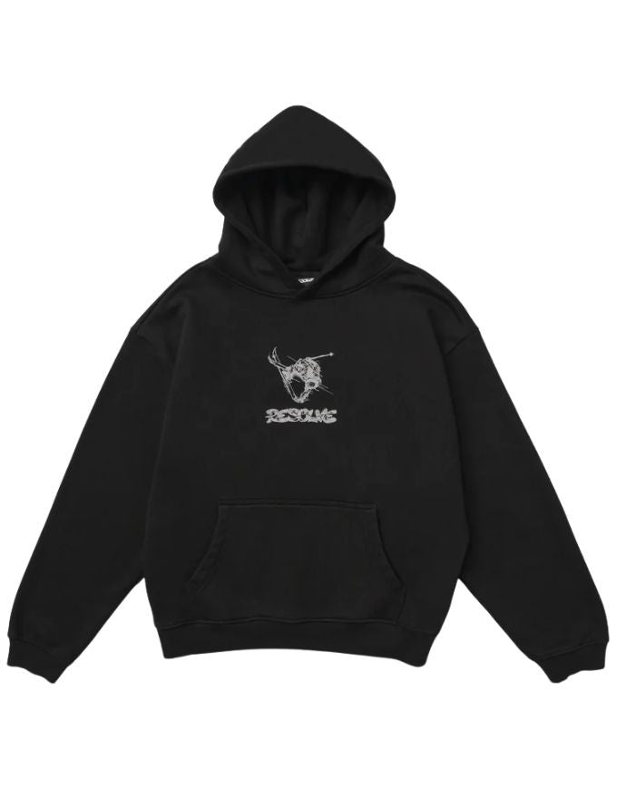Resolve Linear Hoodie | Black
