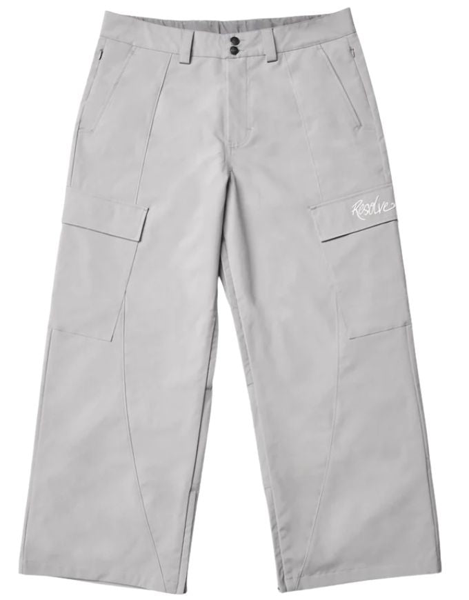 Resolve Sprinter Baggy Cargo Snowboard Pant | Grey