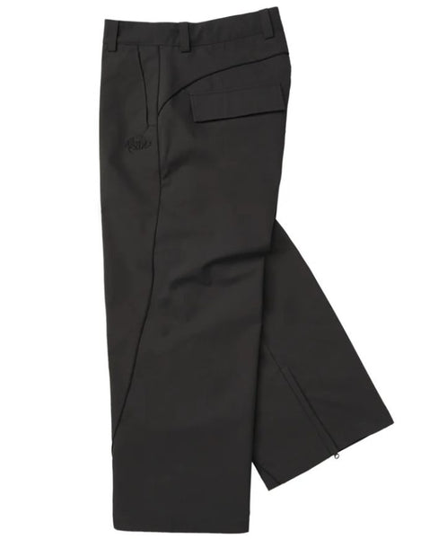 Black pants on a white background