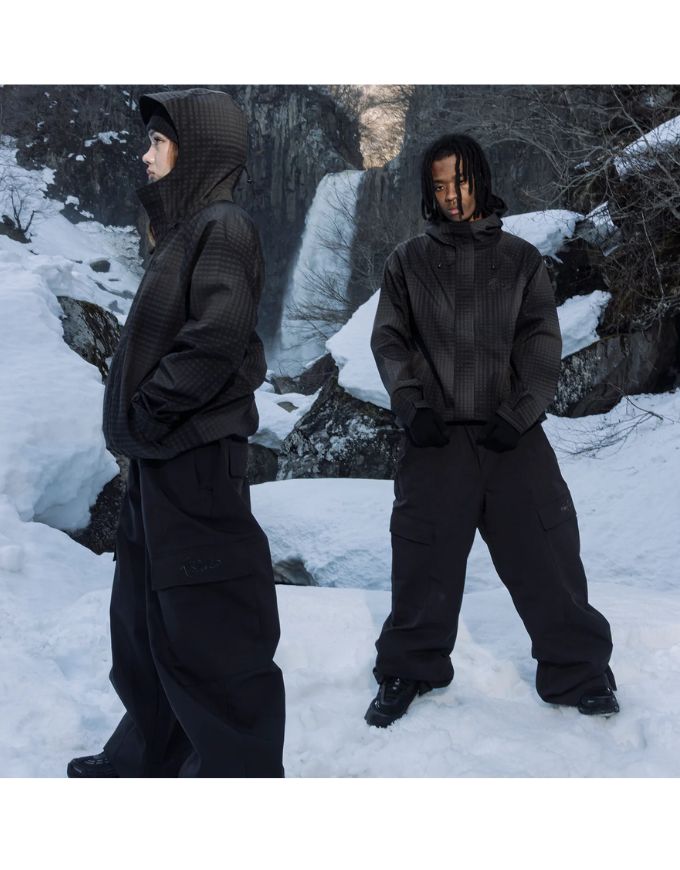 Resolve Sprinter Baggy Cargo Snowboard Pant | Black