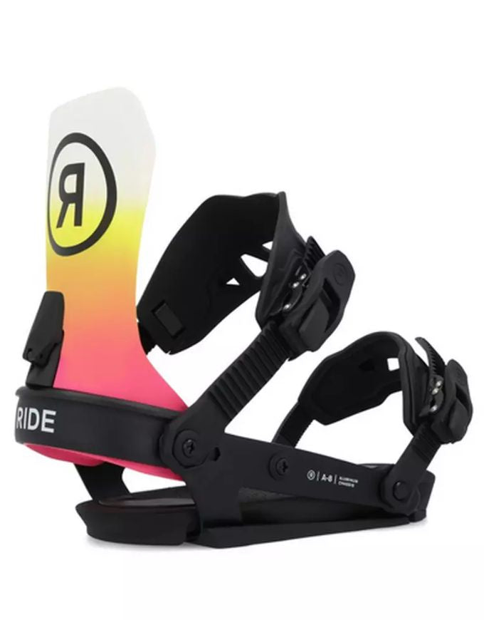 Ride A-8 Snowboard Binding 2025 | Sunset