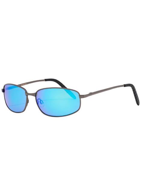 Ritual Vision Californication Sunglasses | Polished Gunmetal Blue Reflective