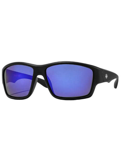Ritual Vision The Decline Sunglasses | Matte Black/Blue Reflective Polarised