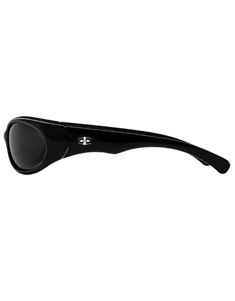 Ritual Vision Demon Speed Sunglasses | Polished Black/Black Polarised
