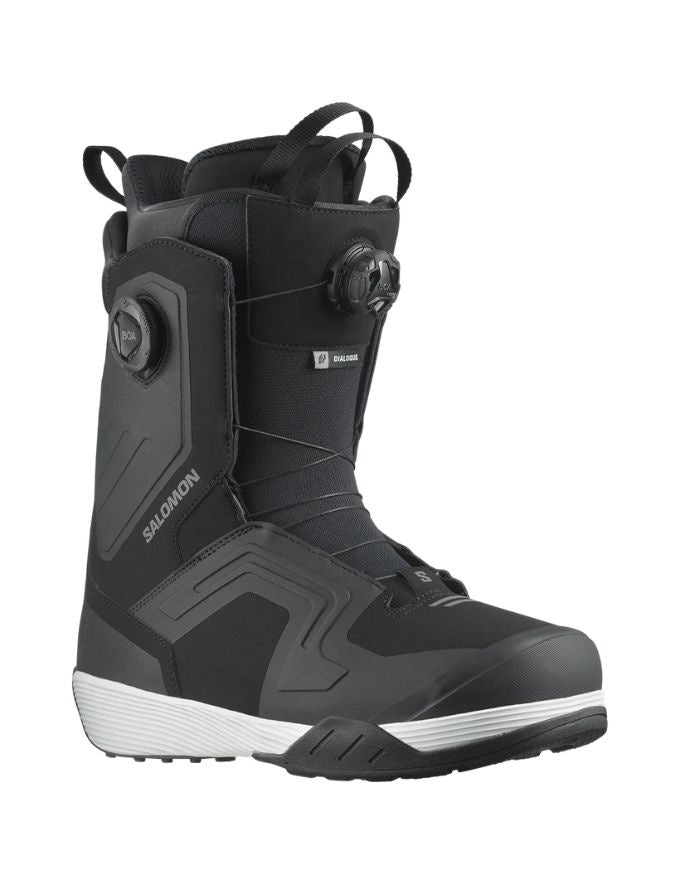 Salomon Dialogue Dual Boa Snowboard Boot 2025 | Black