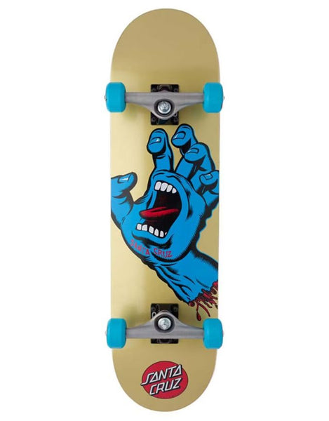 Santa Cruz Screaming Hand Complete Gold  | 8.25"