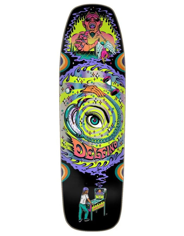 Santa Cruz Pinball Vision Defino Deck | 9.14"