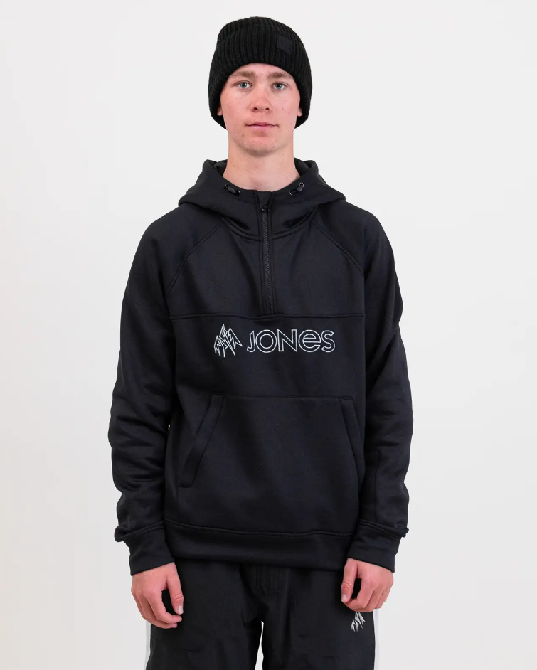 Jones Recycled Riding Hoodie 2026 | Black