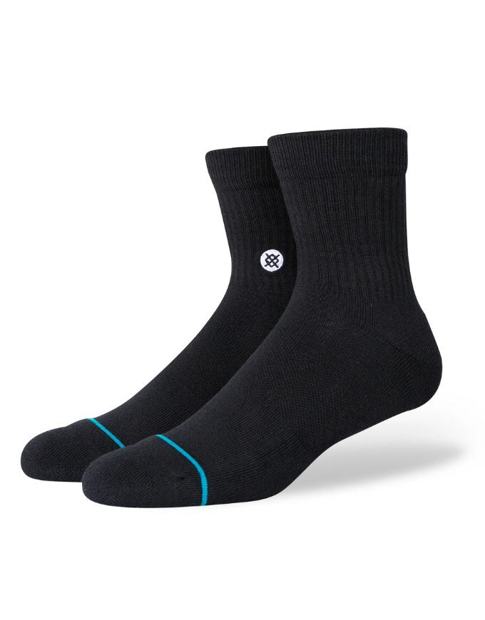 Stance Icon Quarter Sock | Black
