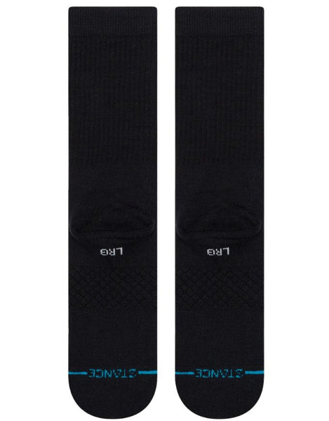 Stance Icon 3-Pack Socks | Black/Black