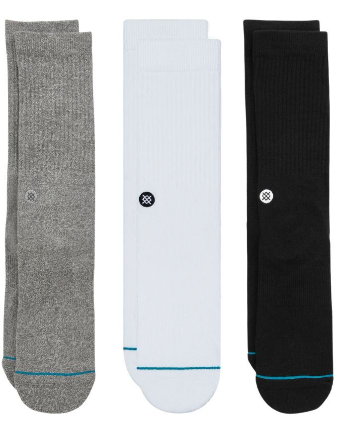 Stance Icon 3-Pack Socks | Multi