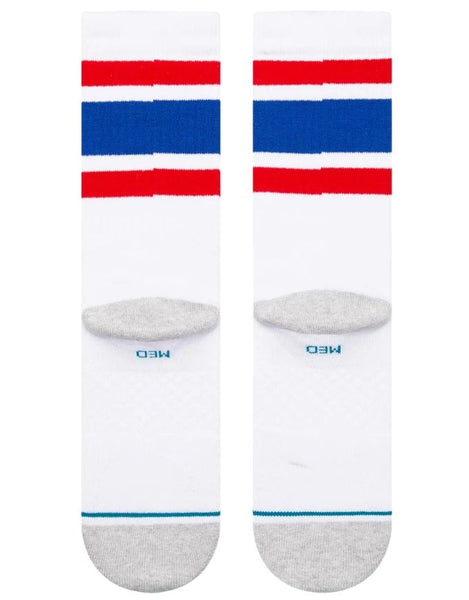 Stance Tube PHI Crew Sock | White