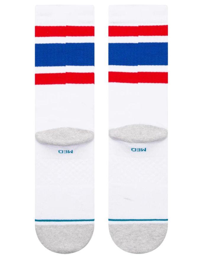 Stance Tube PHI Crew Sock | White