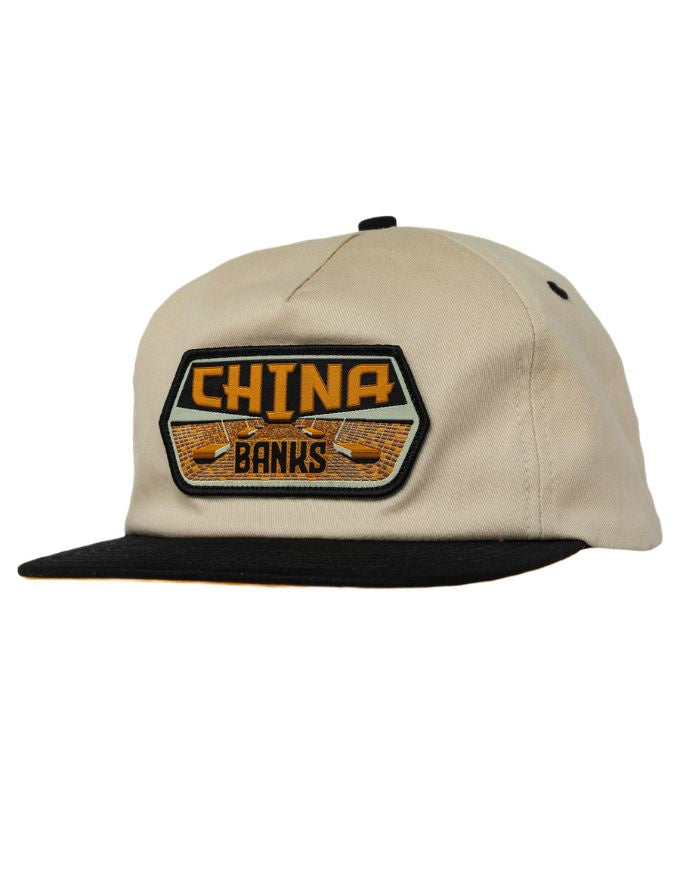 Real China Banks Cap | Tan/Bk