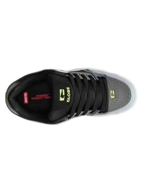 Globe Tilt Shoe | Greyscale/Black