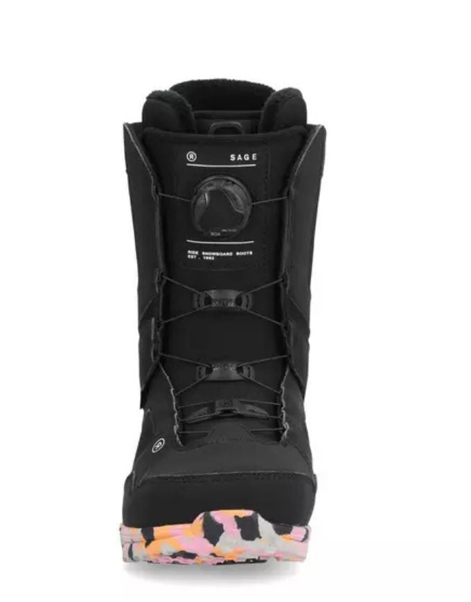 Ride Sage BOA Womens Snowboard Boot 2025 | Black