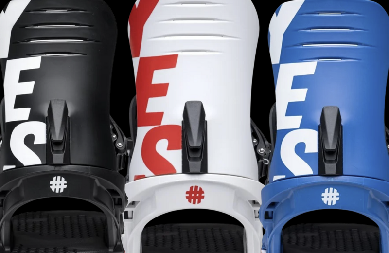 YES snowboard bindings product image