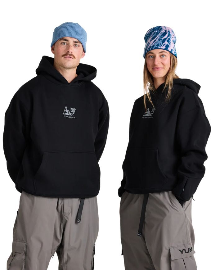 Yuki Threads Alpine Hike Club Hoodie 2026 | Black