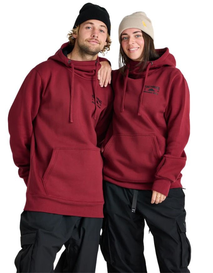Yuki Threads Loop Shred Hoodie 2026 | Cabernet