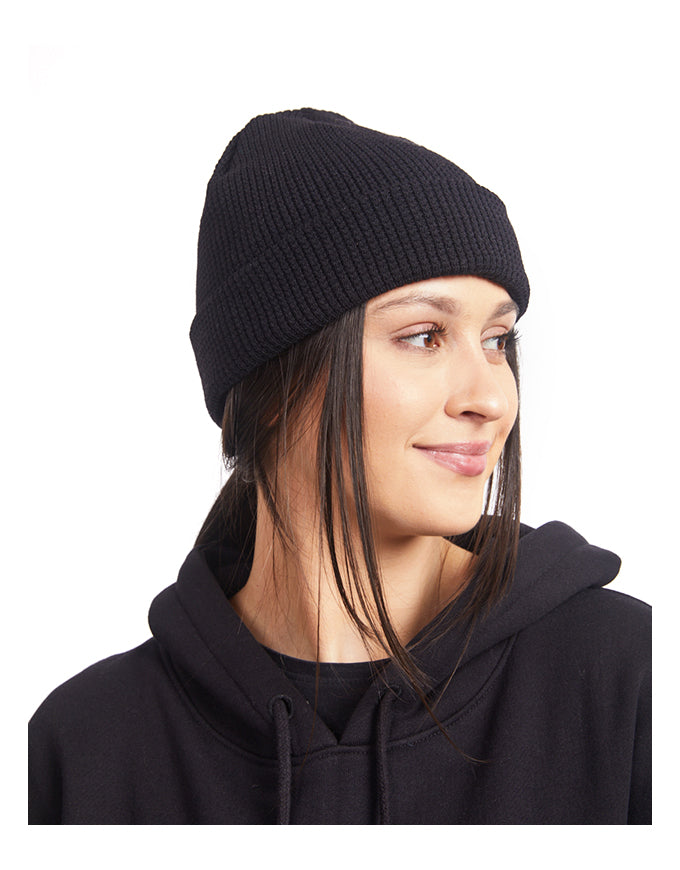 Yuki Threads Waffle Beanie | Black