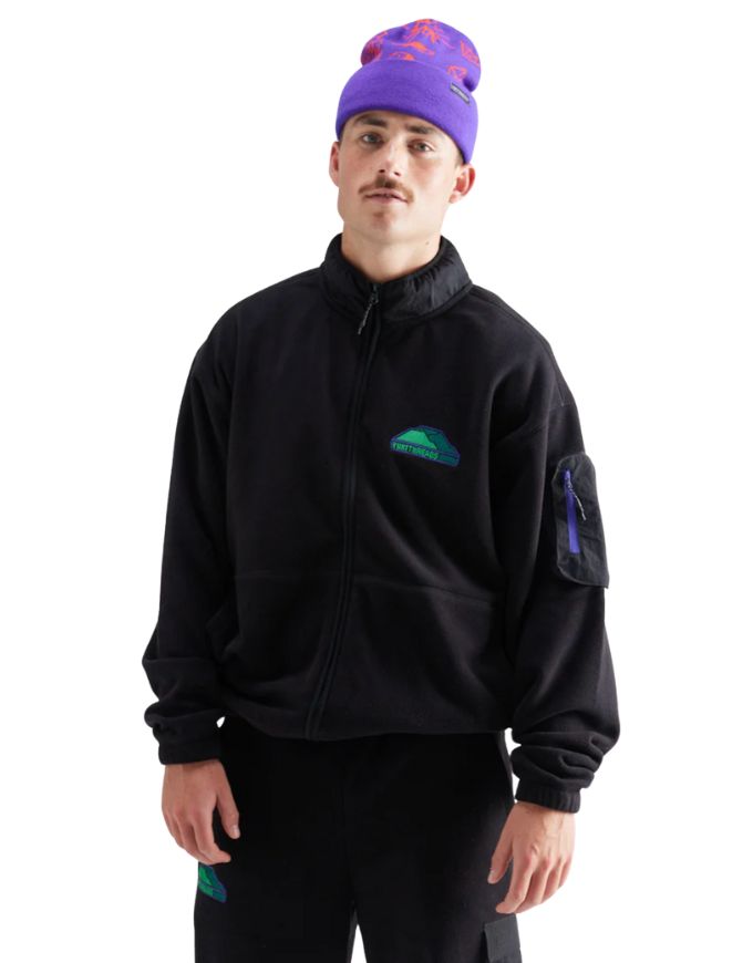 Yuki Threads Eddie Fleece | Black