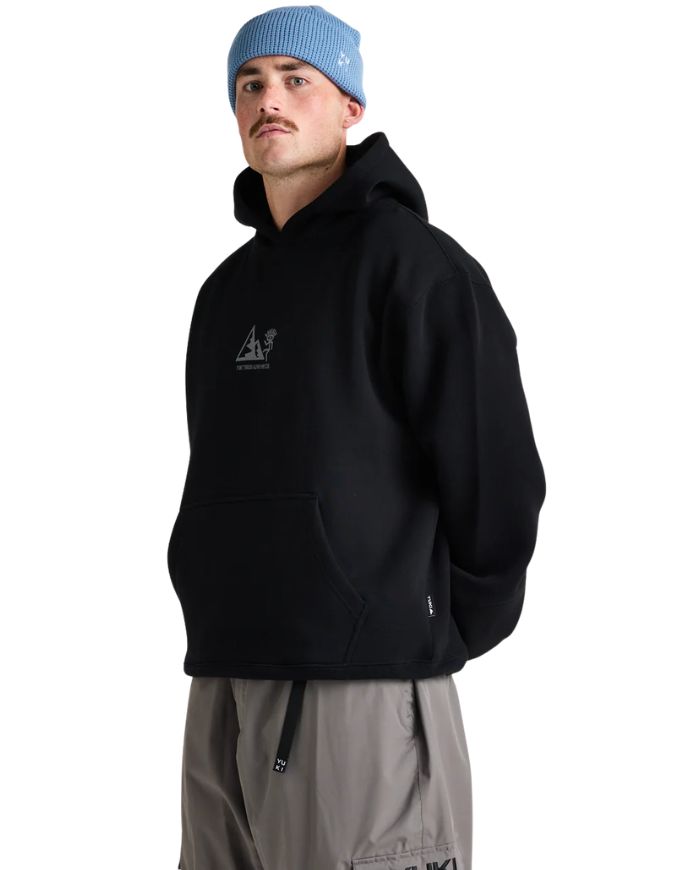 Yuki Threads Alpine Hike Club Hoodie 2026 | Black