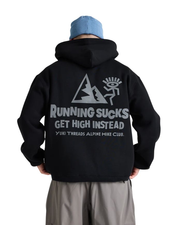 Yuki Threads Alpine Hike Club Hoodie 2026 | Black