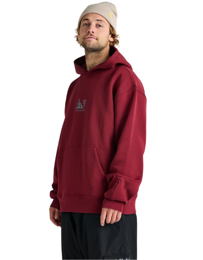 Yuki Threads Alpine Hike Club Hoodie 2026 | Cabernet