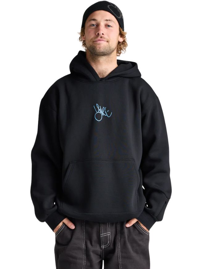 Yuki Threads Hot Lap Hoodie 2026 | Black