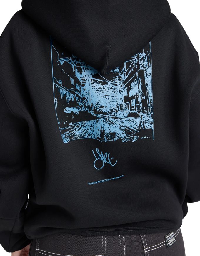 Yuki Threads Hot Lap Hoodie 2026 | Black