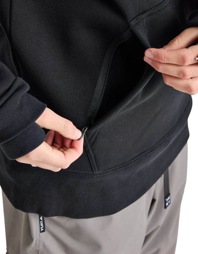 Yuki Threads Loop Shred Hoodie 2026 | Black