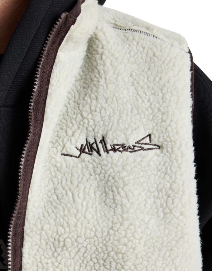 Yuki Threads Mobbin Reversible Vest 2026 | Chocolate