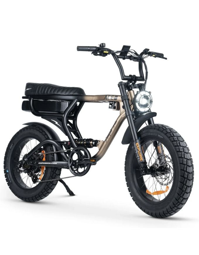Amp'd Bros Ace X Pro Dual Electric Bike | Bronze
