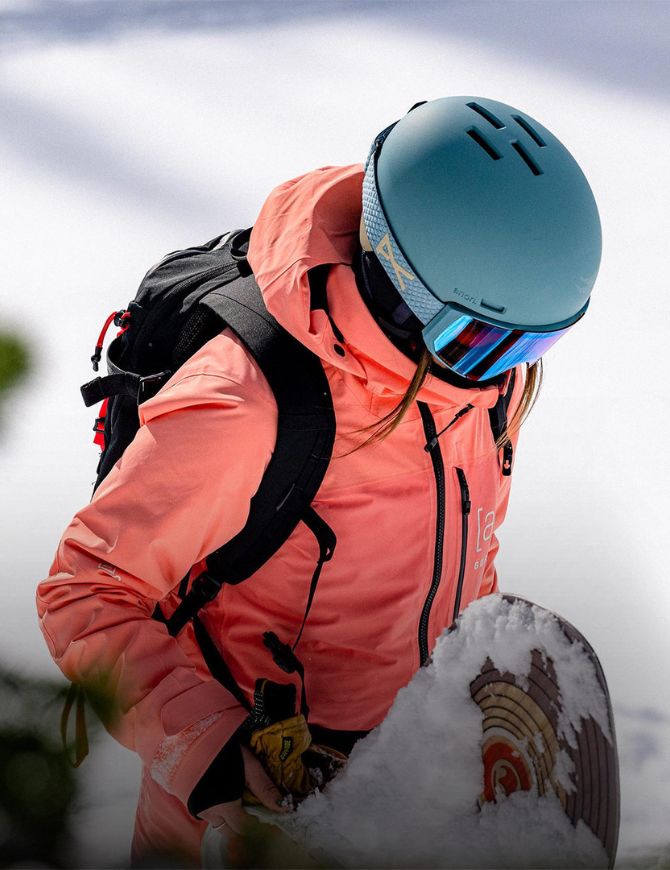 Anon Raider 3 Round Fit Helmet | White