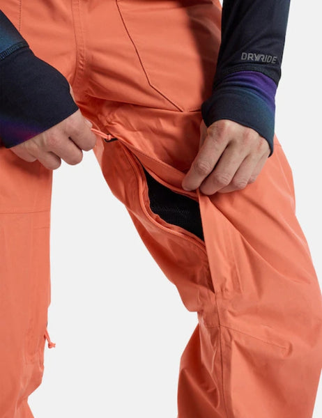 Burton Women's Avalon GORE-TEX 2L Bib Pant 2025 | Peach Echo