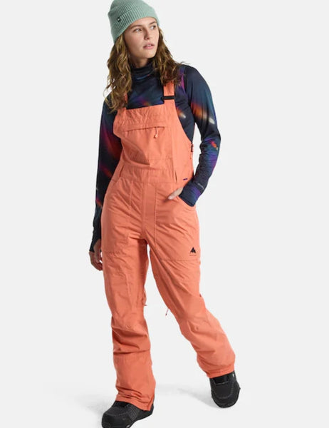 Burton Women's Avalon GORE-TEX 2L Bib Pant 2025 | Peach Echo