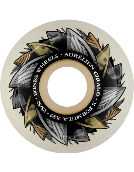 Bones X-Formula V5 Side-Cut Skateboard Wheels | 52mm/97A