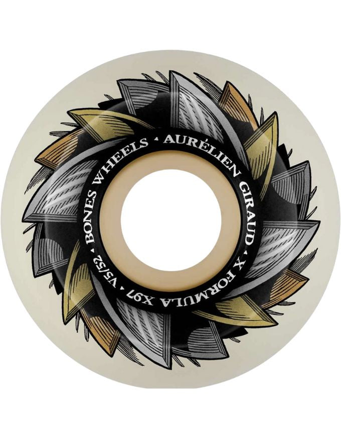 Bones X-Formula V5 Side-Cut Skateboard Wheels | 52mm/97A