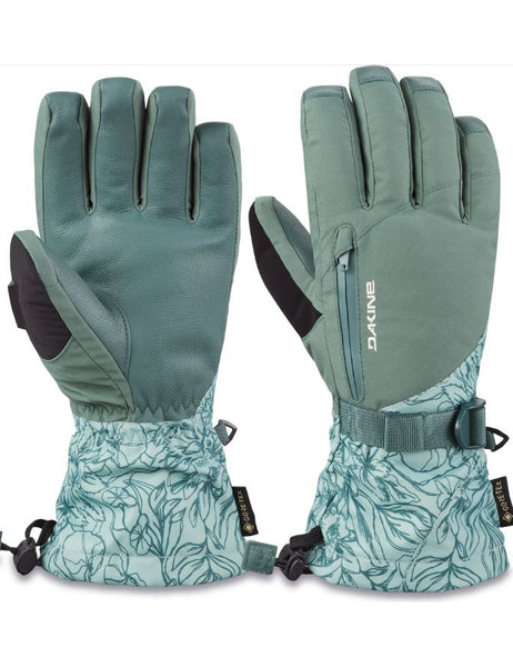 Dakine Leather Sequoia Gore-Tex Women's Snowboard Glove | Poppy Iceberg
