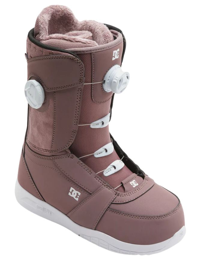 DC Lotus Womens Snowboard Boot 2025 | Heather Purple