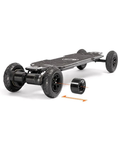 Evolve Diablo Carbon Electric Skateboard | 2in 1