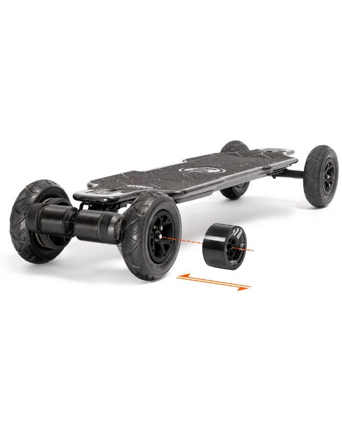 Evolve Diablo Carbon Electric Skateboard | 2in 1